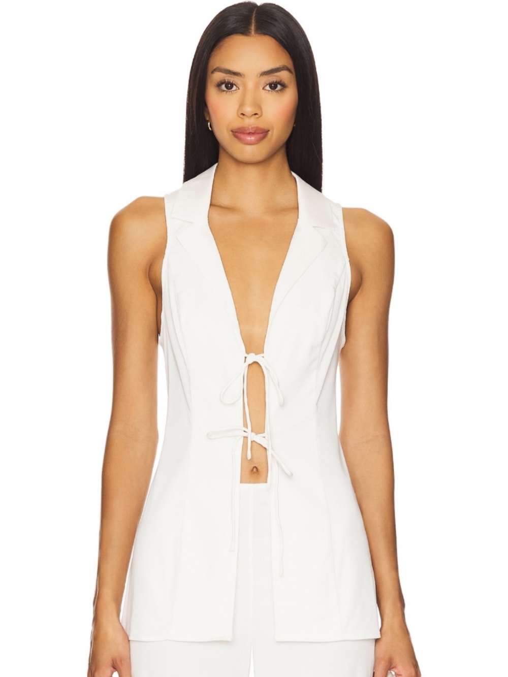 Revolve White Pant Set - Picture 2 of 3